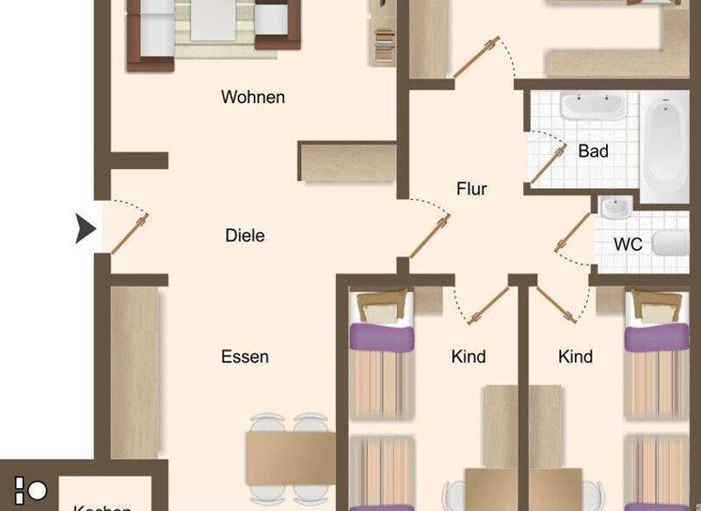 Wohnung zum Kauf 276.000 € 4 Zimmer 105 m² 2. Geschoss Schliengen 79418