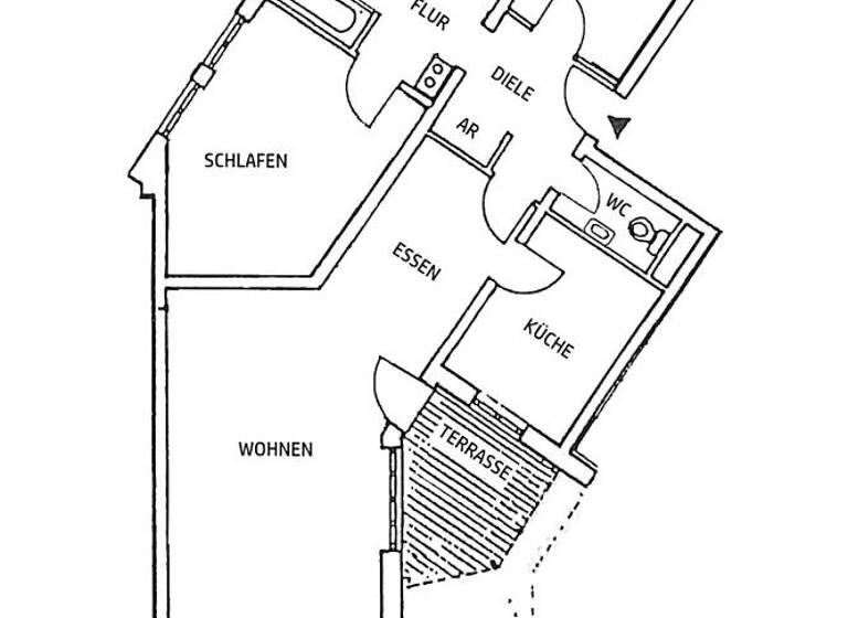 Wohnung zur Miete 1.150 € 4 Zimmer 99,7 m²<br/>Wohnfläche ab sofort<br/>Verfügbarkeit Brand Eckental-Brand 90542