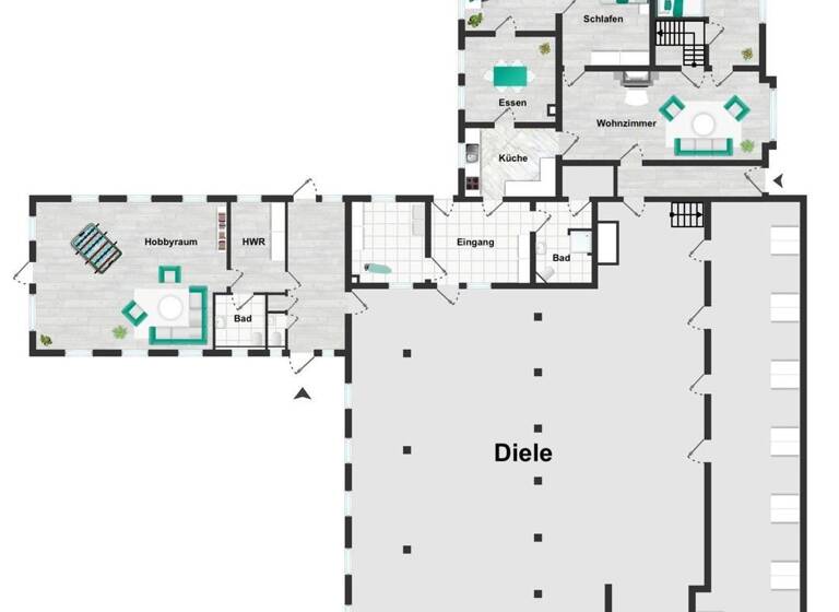 Haus zum Kauf 579.000 € 6 Zimmer 251,2 m² 10.178 m² Grundstück Settrup Fürstenau / Settrup 49584