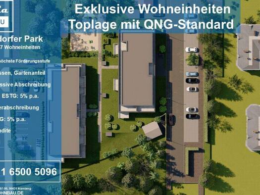 Wohnung zum Kauf - Neubau provisionsfrei 468.488 € 3 Zimmer 71,4 m² EG Reichelsdorfer Hauptstraße 97-99 Reichelsdorf Nürnberg / Reichelsdorf 90453