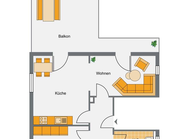 Wohnung zum Kauf provisionsfrei 579.000 € 2,5 Zimmer 97 m²<br/>Wohnfläche 2.<br/>Geschoss ab sofort<br/>Verfügbarkeit Weststadt Ulm / Söflingen 89077