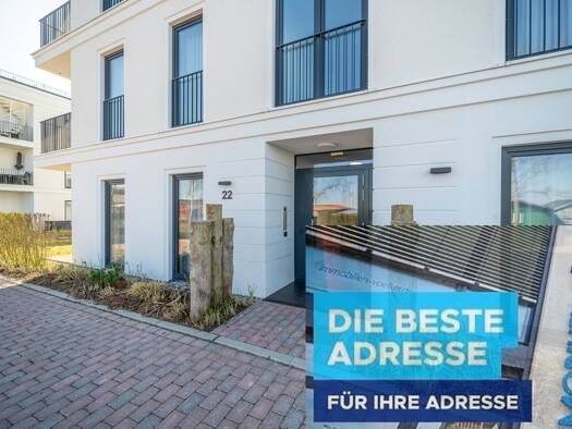 Wohnung zum Kauf - Erstbezug provisionsfrei 459.000 € 3 Zimmer 74 m² EG Am Osthafen Stadtkern Barth 18356