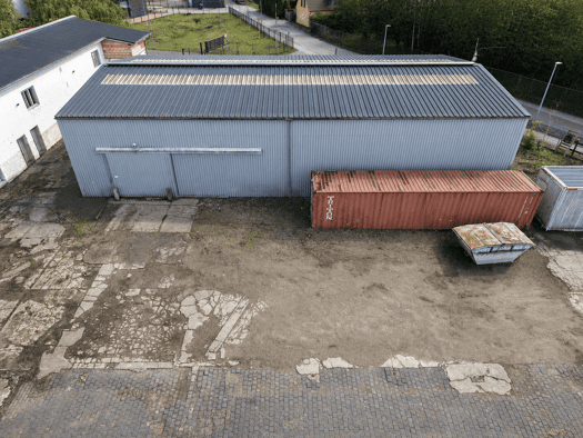 Lagerhalle zur Miete 1.200 € 397,5 m² Lagerfläche Hopfenbruchweg 4 Weststadt Schwerin 19059