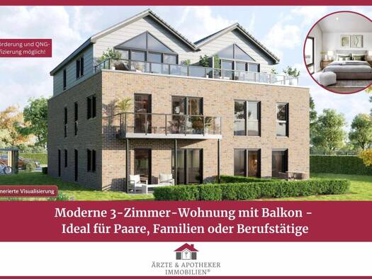Wohnung zum Kauf 299.000 € 3 Zimmer 73,2 m² Neermoor Moormerland 26802