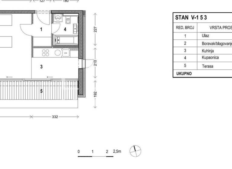 Wohnung zum Kauf 550.000 € 1 Zimmer 49 m² 5. Geschoss Donji grad, Donji Grad Mimara