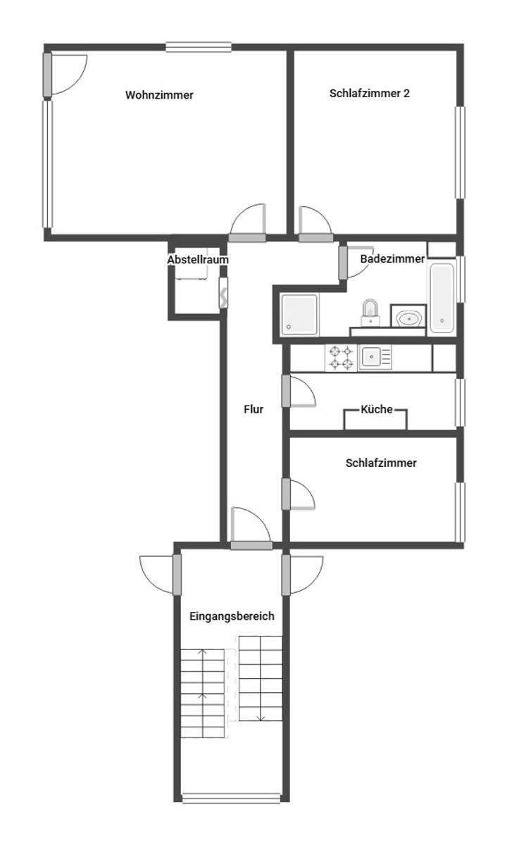 Immobilie zum Kauf als Kapitalanlage geeignet 195.000 € 3 Zimmer 79 m²<br/>Fläche Vechelde Vechelde 38159