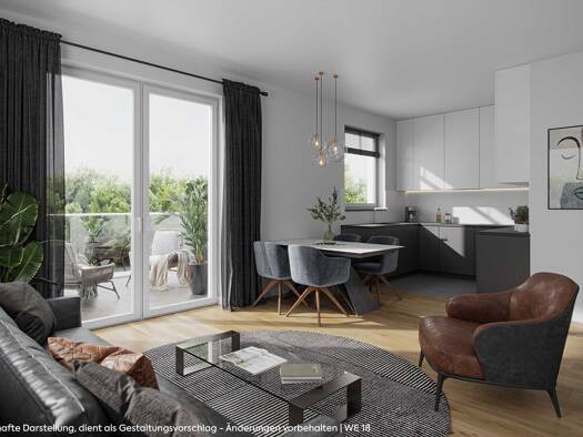Wohnung zum Kauf - Neubau provisionsfrei 397.300 € 3,5 Zimmer 84,5 m² Bismarckstraße 48 Bad Mergentheim Bad Mergentheim 97980