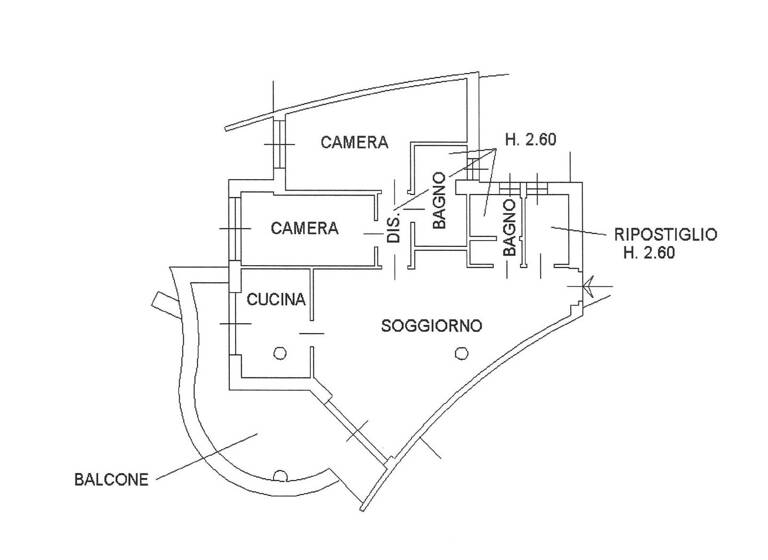 Studio zum Kauf 549.000 € 3 Zimmer 117 m² 1. Geschoss frei ab sofort Via alla Piana Verbania Pallanza