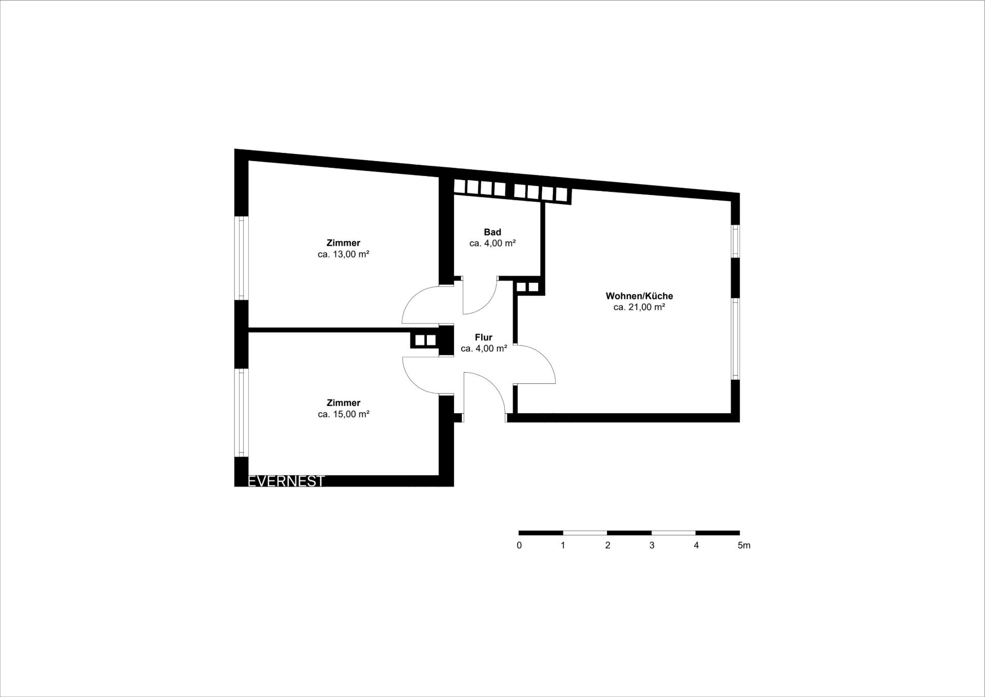 Wohnung zum Kauf 319.000 € 2,5 Zimmer 58 m²<br/>Wohnfläche 1.<br/>Geschoss Neustadt - Nord Köln 50670