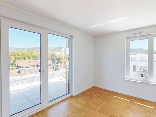 Penthouse zur Miete - Erstbezug 2.160 € 3 Zimmer 124,8 m² 4. Geschoss frei ab 01.09.2026 Ramat-Gan-Straße 14 Weinheim Weinheim 69469