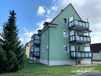 Wohnung zur Miete 370 € 2 Zimmer 56,2 m² 1. Geschoss frei ab 01.10.2025 Deutzener Str. 65 Borna Borna 04552