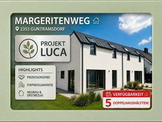 Doppelhaushälfte zum Kauf provisionsfrei 450.000 € 5 Zimmer 119,9 m² Guntramsdorf 2353