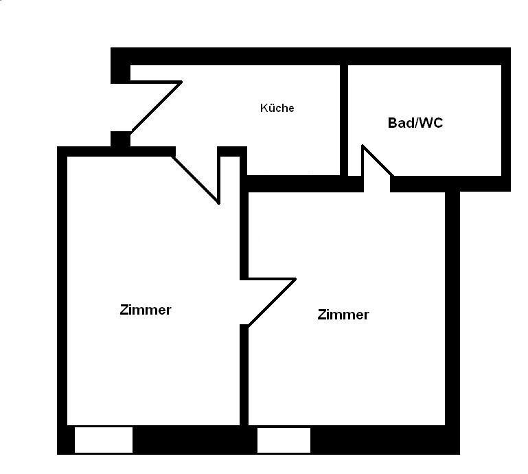 Wohnung zur Miete 380 € 2 Zimmer 36,4 m²<br/>Wohnfläche 3.<br/>Geschoss 01.04.2025<br/>Verfügbarkeit Lederergasse 5 + 7 Innstadt Passau 94032