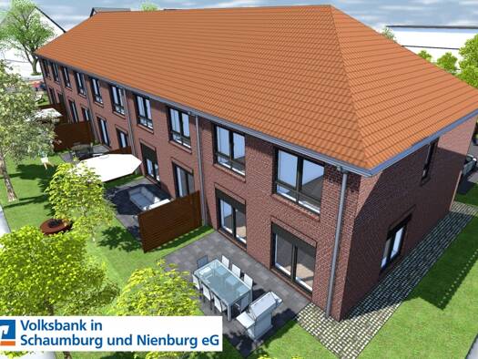 Reihenendhaus zum Kauf - Erstbezug provisionsfrei 449.000 € 4 Zimmer 110,2 m² 365,4 m² Grundstück Bordenau Neustadt am Rübenberge / Bordenau 31535