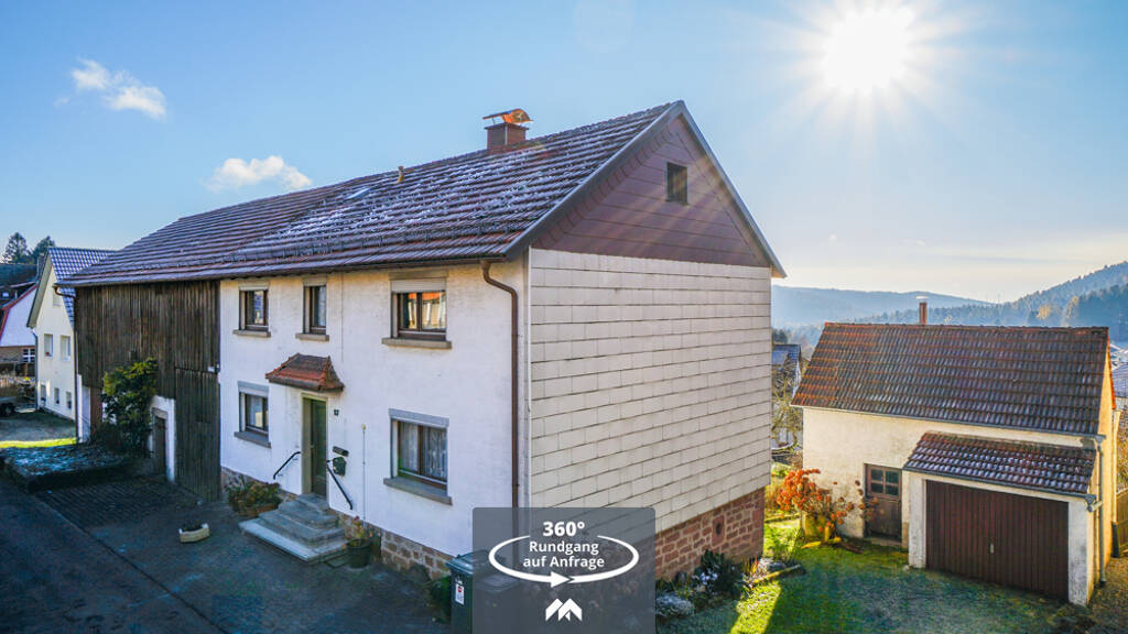 Einfamilienhaus zum Kauf 315.000 € 6 Zimmer 128 m² 836 m² Grundstück Siedelsbrunn Wald-Michelbach / Siedelsbrunn 69483