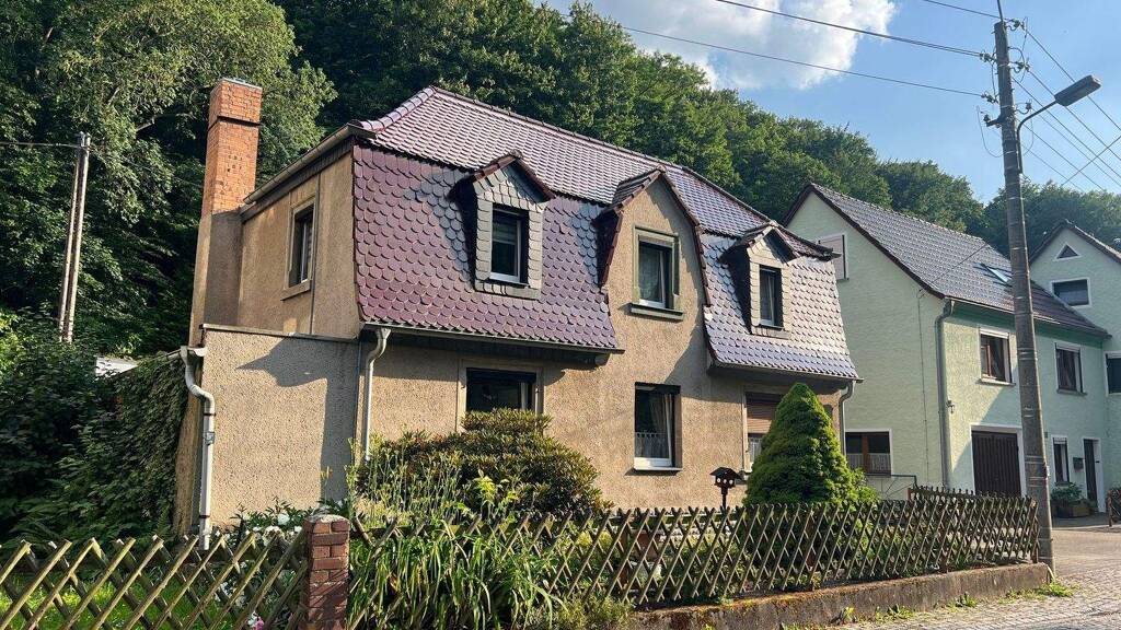 Einfamilienhaus zum Kauf 125.000 € 6 Zimmer 120 m² 721 m² Grundstück Diesbar-Seußlitz Nünchritz 01612