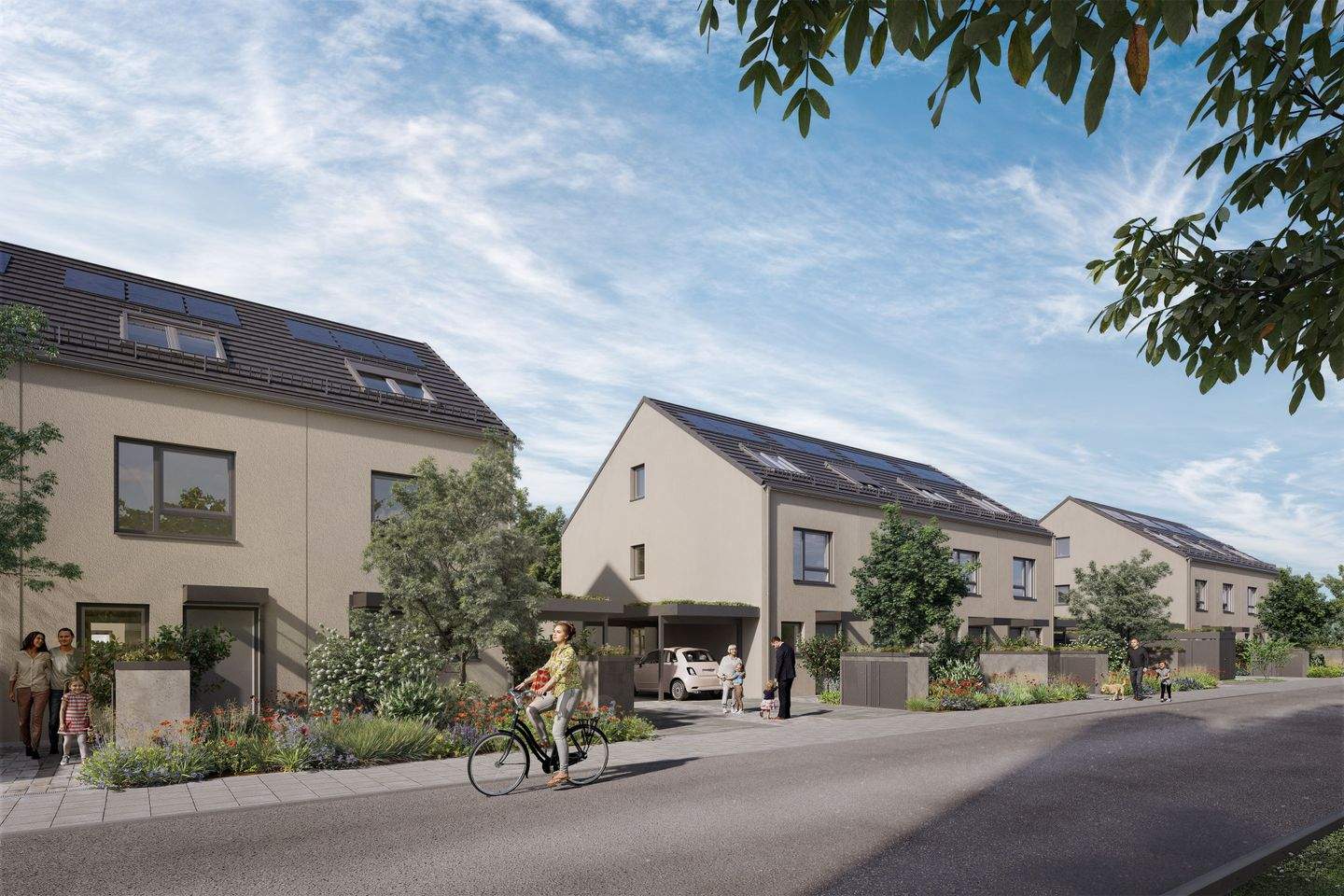 Reihenmittelhaus zum Kauf - Erstbezug, München