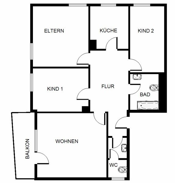 Wohnung zur Miete 875 € 4 Zimmer 82,2 m²<br/>Wohnfläche 3.<br/>Geschoss 17.02.2025<br/>Verfügbarkeit Gelsenkirchener Str. 275 Katernberg Essen 45327