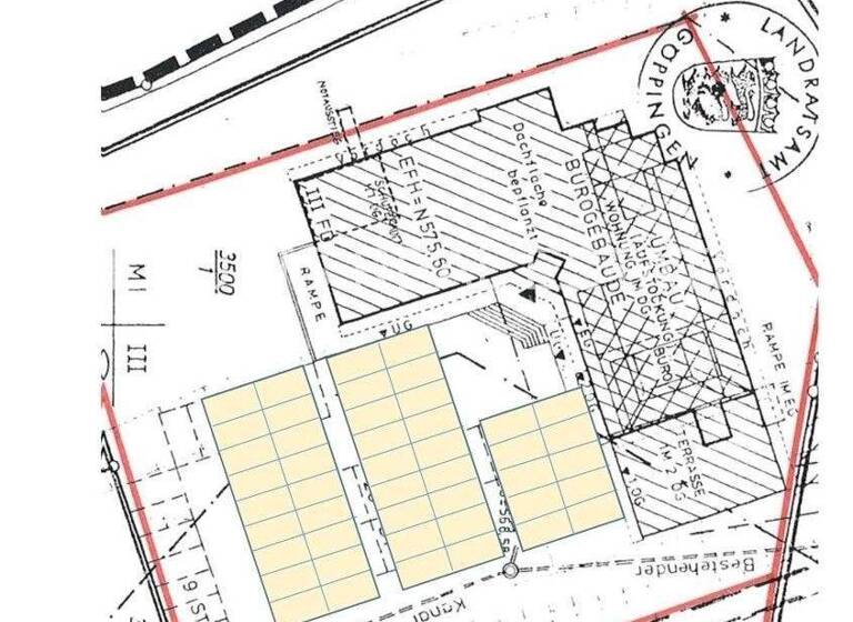 Bürogebäude zum Kauf 2.480.000 € 2.165 m² Bürofläche Gruibingen 73344