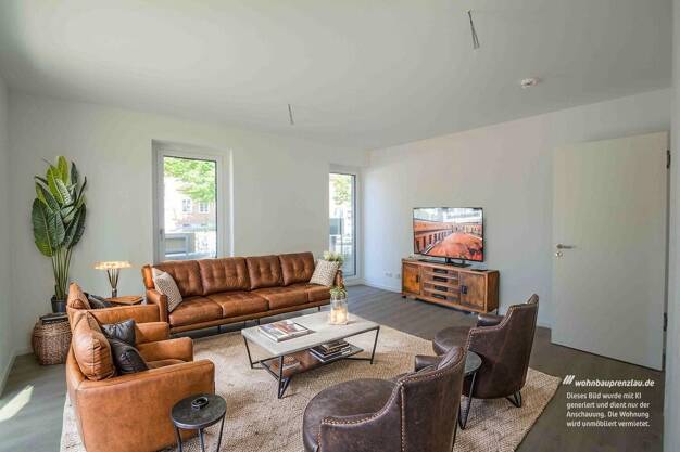 Wohnung zur Miete 780 € 2 Zimmer 62,4 m² EG frei ab 01.12.2025 Grabowstraße 4 Prenzlau Prenzlau 17291