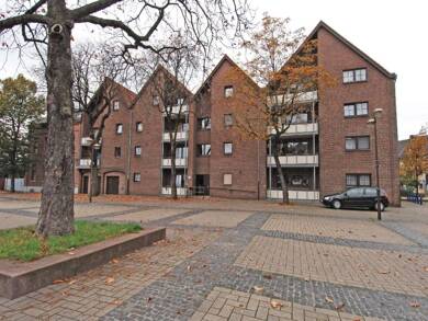Wohnung zur Miete nur mit Wohnberechtigungsschein 328 € 2,5 Zimmer 60 m² 2. Geschoss Marktstraße 7 Mittelmeiderich Duisburg 47137