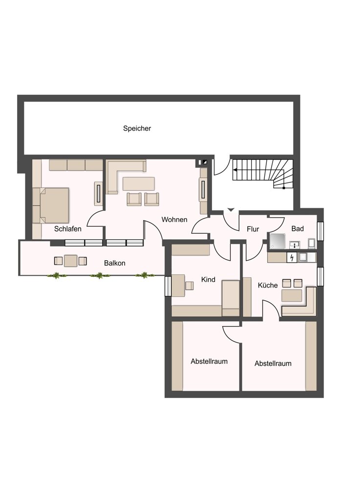 Wohnung zur Miete 775 € 3 Zimmer 86 m²<br/>Wohnfläche 01.03.2025<br/>Verfügbarkeit Agelsberg Reichertshofen / Agelsberg 85084