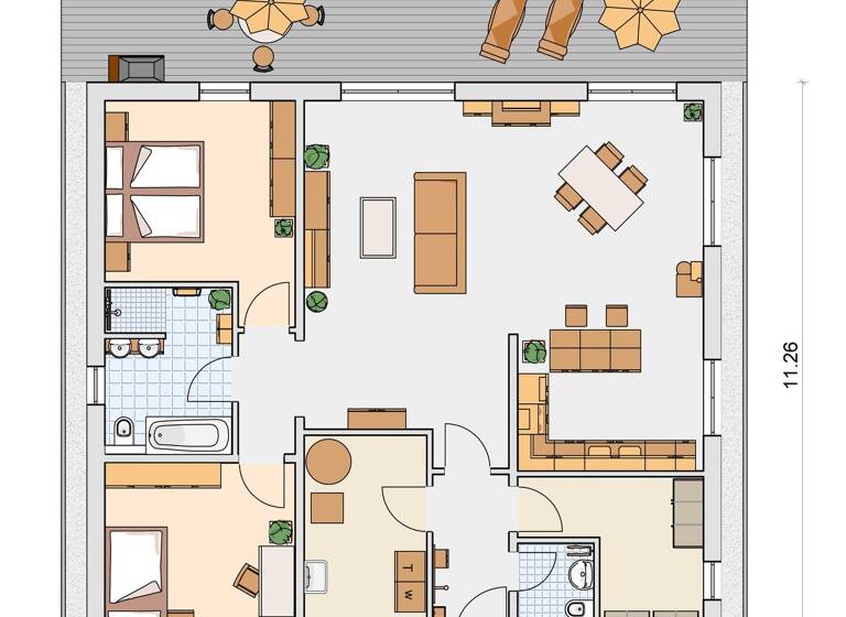 Bungalow zum Kauf provisionsfrei 499.000 € 4,5 Zimmer 120 m² 700 m² Grundstück Wiltingen 54459