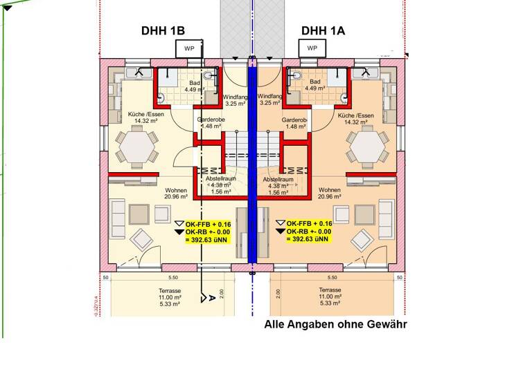 Doppelhaushälfte zum Kauf - Erstbezug provisionsfrei 609.000 € 6 Zimmer 135 m² Langquaid 84085