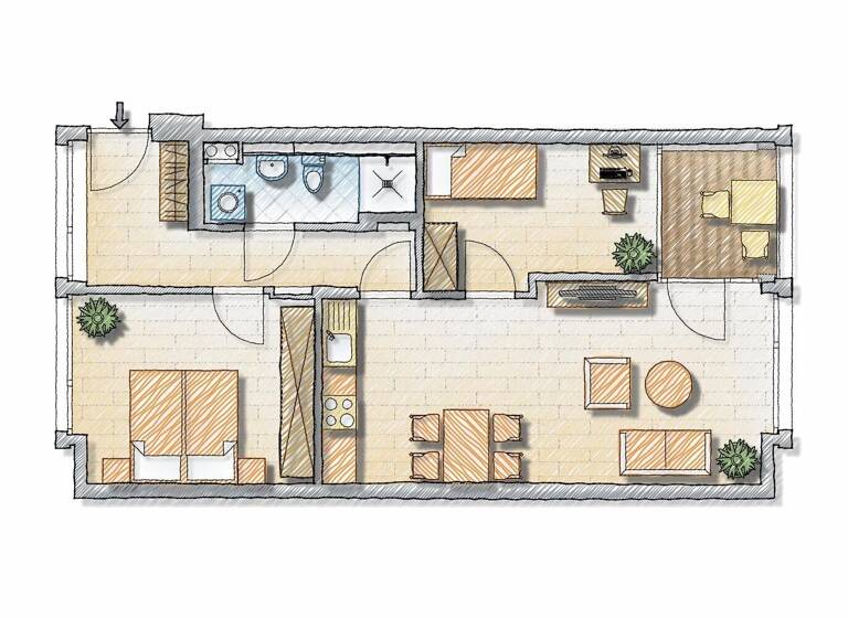 Wohnung zur Miete 1.102 € 3 Zimmer 64,5 m²<br/>Wohnfläche 1.<br/>Geschoss 01.11.2025<br/>Verfügbarkeit Äußere Sulzbacher Straße 164 St Jobst Nürnberg 90491