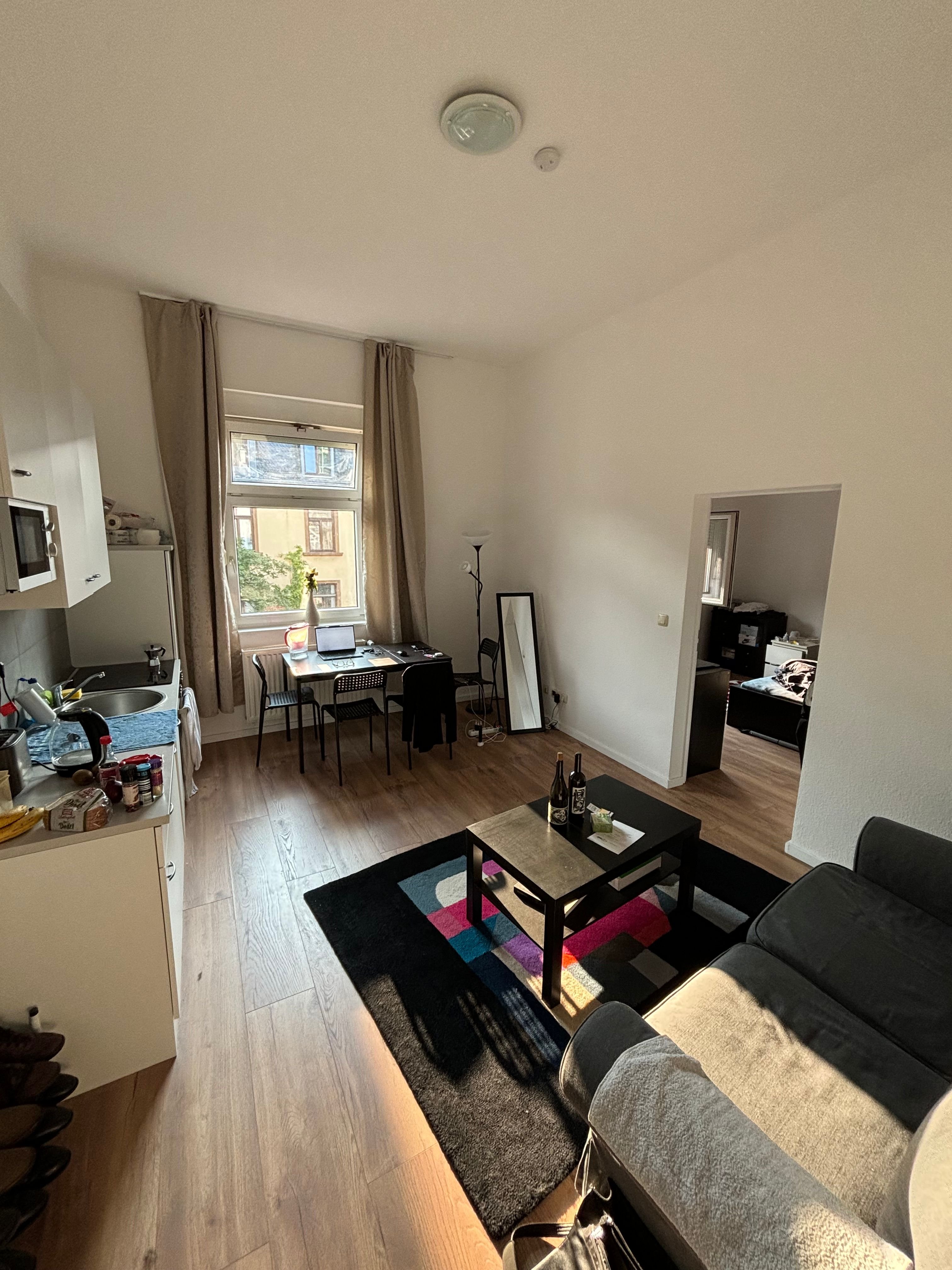 Wohnung zur Miete 1.050 € 2 Zimmer 44 m²<br/>Wohnfläche Weberstraße Nordend - West Frankfurt am Main 60318