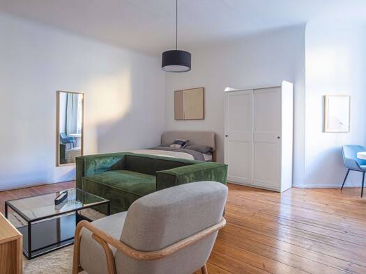 Wohnung zur Miete 999 € 1 Zimmer 48 m² 2. Geschoss Boxhagener Straße 114 Friedrichshain Friedrichshain-Kreuzberg 10245