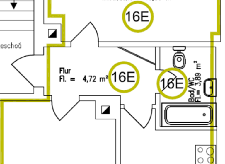 Wohnung zur Miete 250 € 2 Zimmer 45 m² frei ab sofort Zum Zschopautal 70 Schönborn-Dreiwerden Rossau 09661