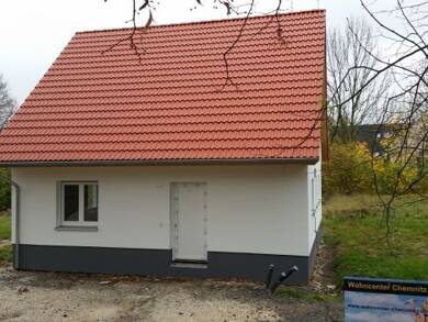 Einfamilienhaus zur Miete 1.150 € 4 Zimmer 110 m² 500 m² Grundstück Leubnitz Forst Werdau 08427