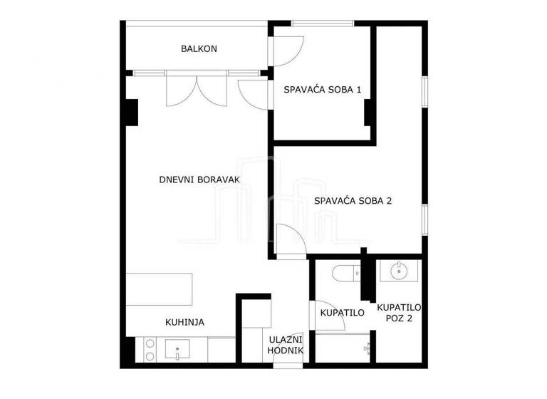 Wohnung zum Kauf 247.977 € 3 Zimmer 2. Geschoss Pale 71423