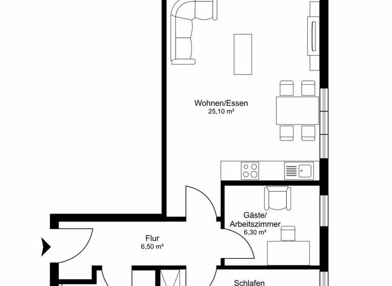 Wohnung zum Kauf 485.000 € 2,5 Zimmer 60,1 m² Sasel Hamburg Sasel 22395