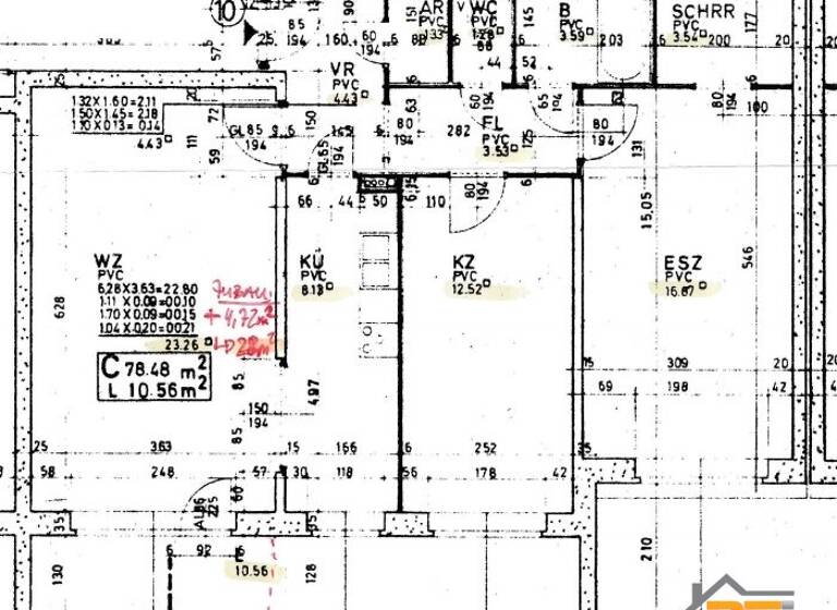 Wohnung zum Kauf - Erstbezug 350.000 € 3 Zimmer 78,5 m² 3. Geschoss Wien 1200