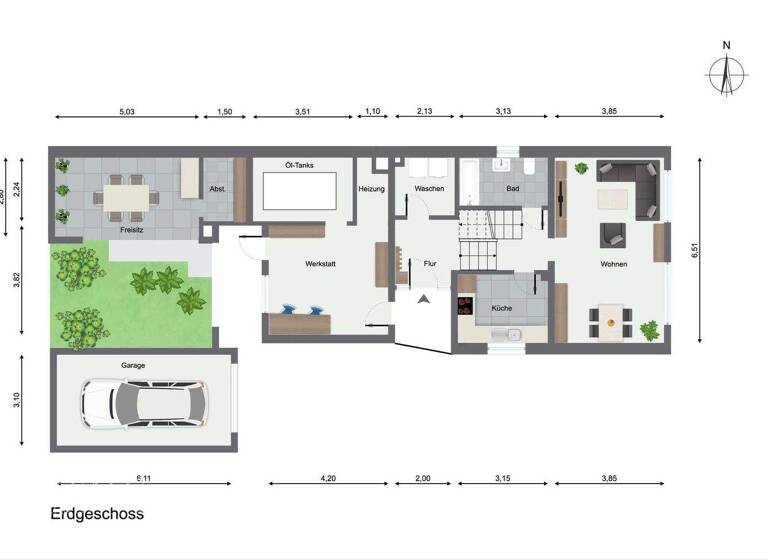 Einfamilienhaus zum Kauf 449.000 € 7 Zimmer 138 m² 238 m² Grundstück Waldstraße 14 Eberstadt Darmstadt 64297