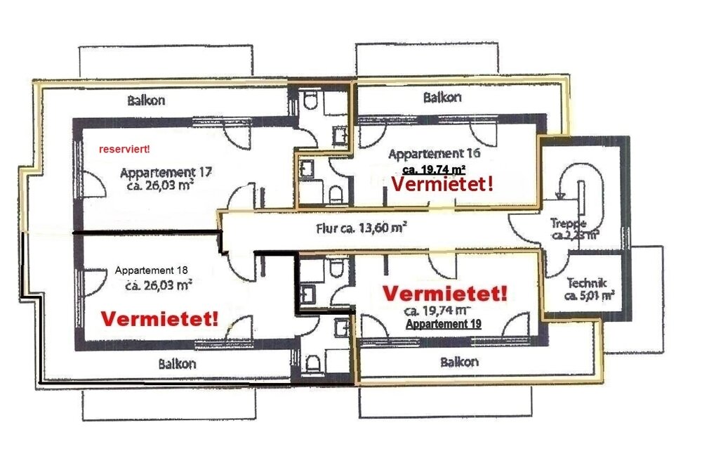 Wohnung zur Miete 360 € 1 Zimmer 17 m²<br/>Wohnfläche Elsfleth Elsfleth 26931