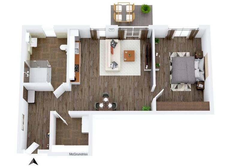Wohnung zum Kauf 332.900 € 2 Zimmer 79,7 m²<br/>Wohnfläche EG<br/>Geschoss Lingen Lingen 49808