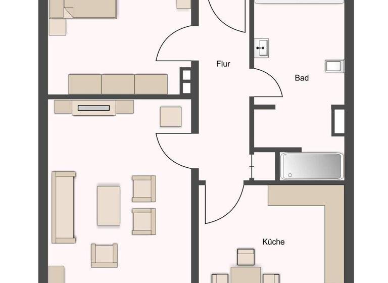 Wohnung zum Kauf 169.000 € 2 Zimmer 68 m² 1. Geschoss frei ab 01.05.2026 Barmen Wuppertal 42283