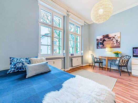 Studio zur Miete Wohnen auf Zeit 980 € 1 Zimmer 25 m² frei ab 06.03.2026 Nordend-West Frankfurt am Main 60318