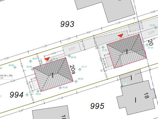 Grundstück zum Kauf provisionsfrei 420.000 € 482 m² Grundstück Baugenehmigung vorhanden Am Botterbarg 20 Iserbrook Altona 22589