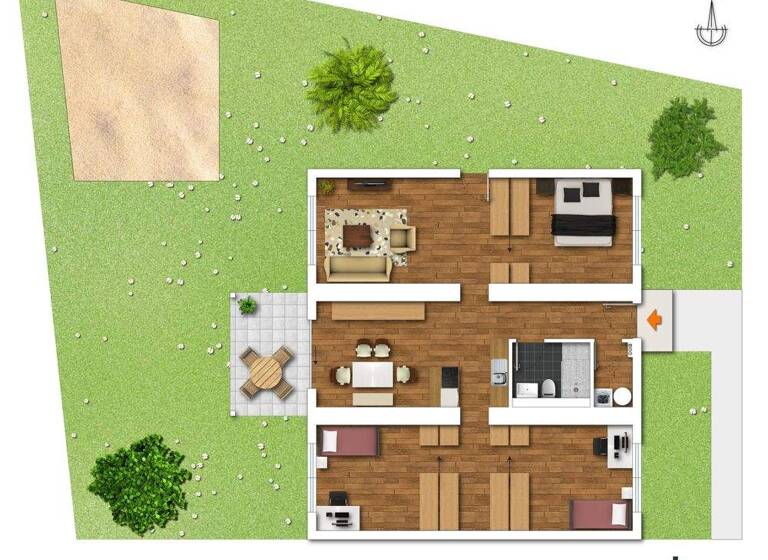 Wohnung zum Kauf 326.700 € 4 Zimmer 109,2 m² Untermitterndorf Kirchberg im Wald 94259