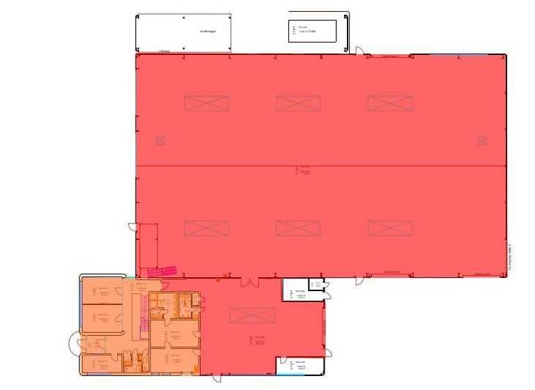 Lagerhalle zur Miete 1.620 m² Lagerfläche Gutenbergstraße 29 Niederheid Geilenkirchen 52511