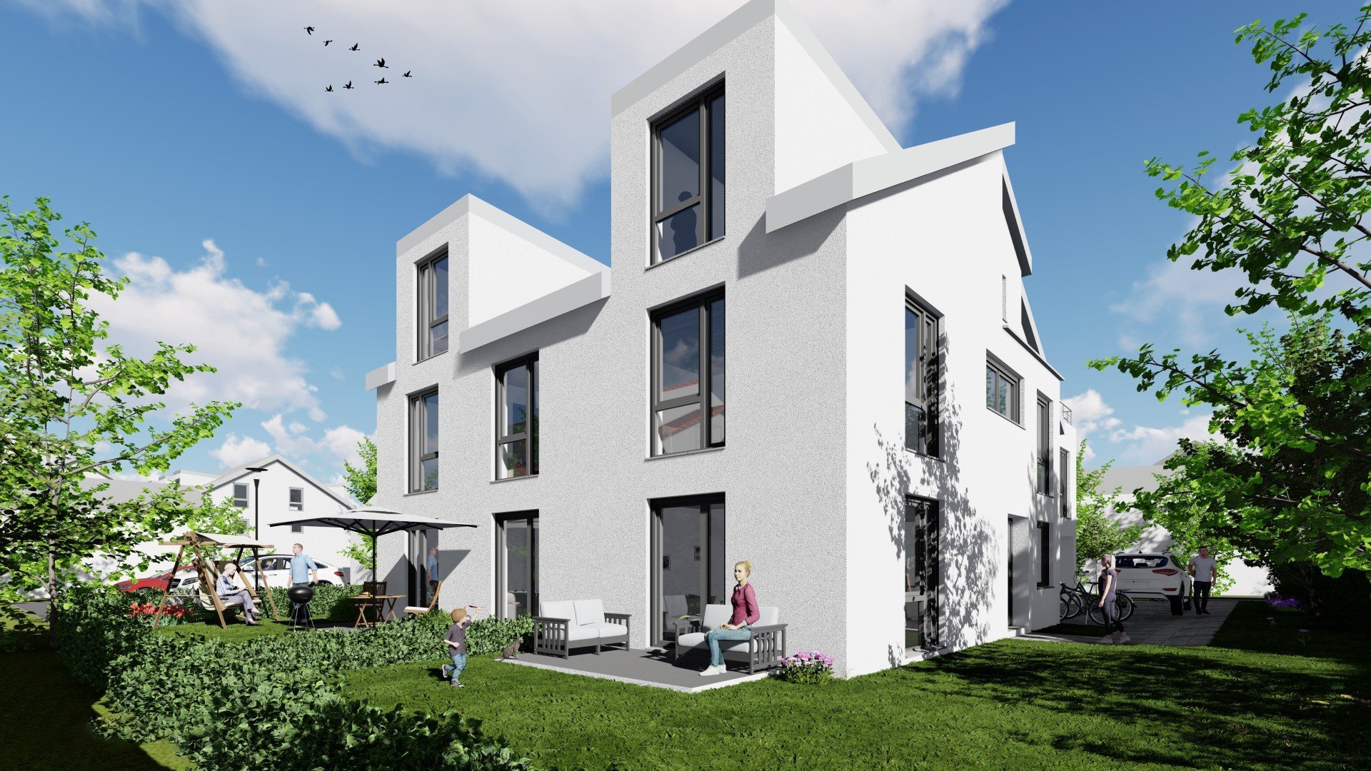 Einfamilienhaus zum Kauf provisionsfrei 682.391 € 4 Zimmer 122,5 m²<br/>Wohnfläche ab sofort<br/>Verfügbarkeit Im Bremee 10 Braunharst Weiterstadt 64331