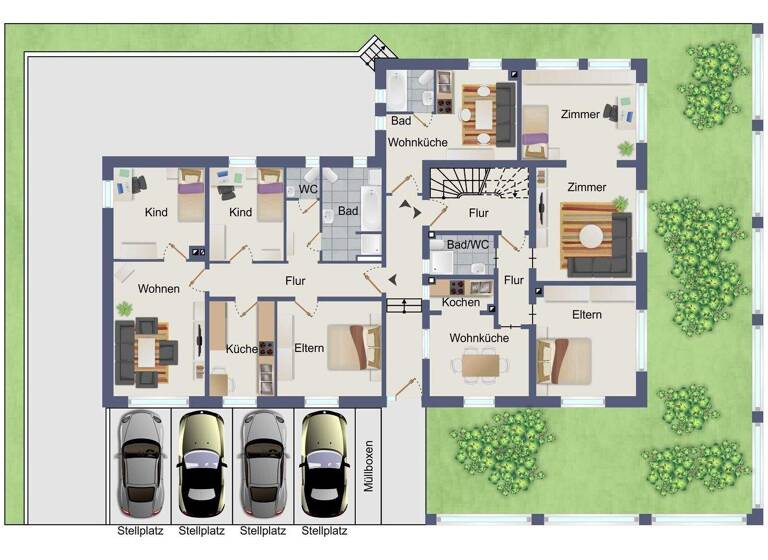 Mehrfamilienhaus zum Kauf 770.000 € 20 Zimmer 497 m² 643 m² Grundstück Erbach Homburg 66424