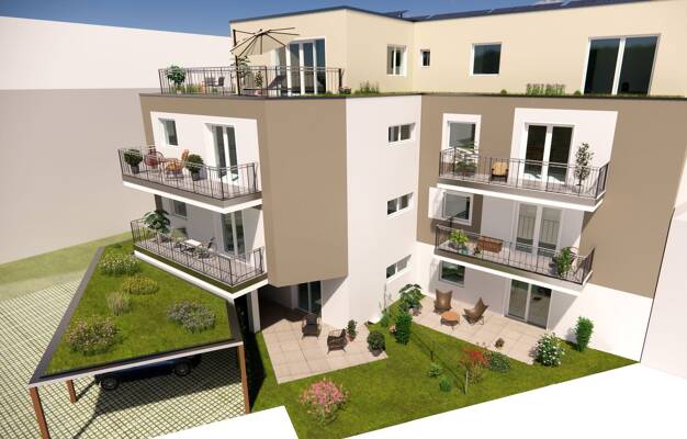 Wohnung zum Kauf - Neubau provisionsfrei 535.000 € 3 Zimmer 85,6 m² 2. Geschoss frei ab sofort Schniegling Nürnberg 90427