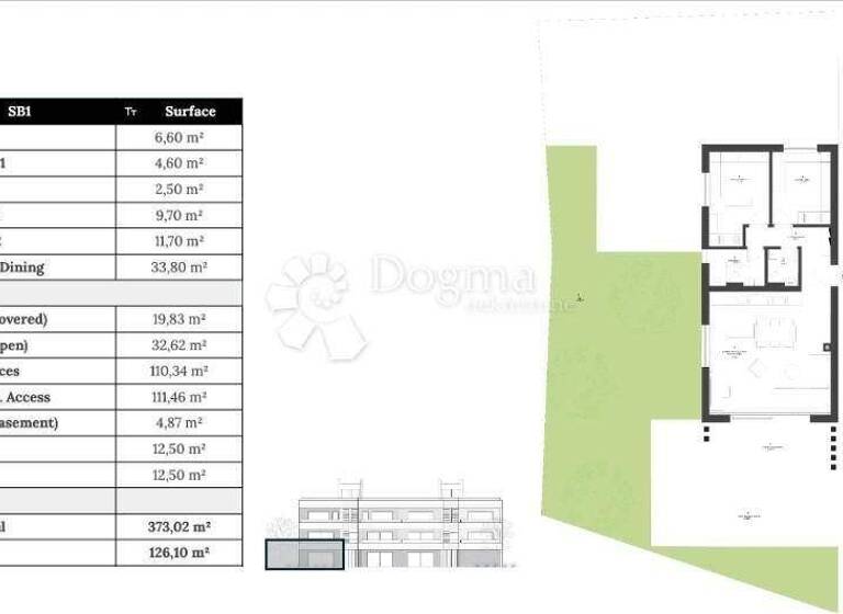 Wohnung zum Kauf 567.000 € 3 Zimmer 126 m² Nin