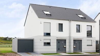 Doppelhaushälfte zum Kauf - Neubau 439.500 € 4 Zimmer 129 m² 208 m² Grundstück Gebgernstraße 3 Langenlonsheim 55450