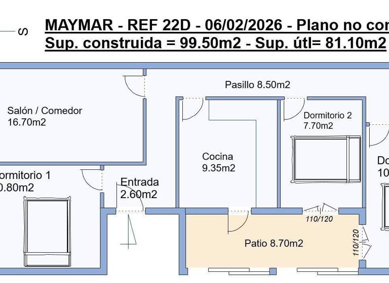 Terrassenwohnung zum Kauf 129.999 € 3 Zimmer 88 m² Torrevieja  03180
